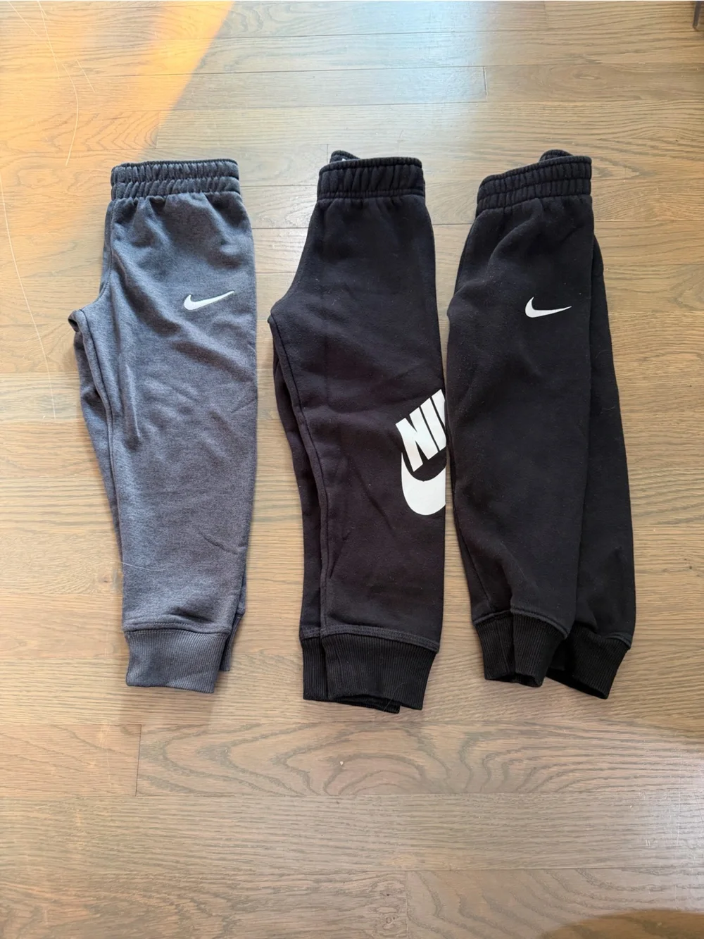 Nike Kids Jogger Pants - Black & Gray size 4